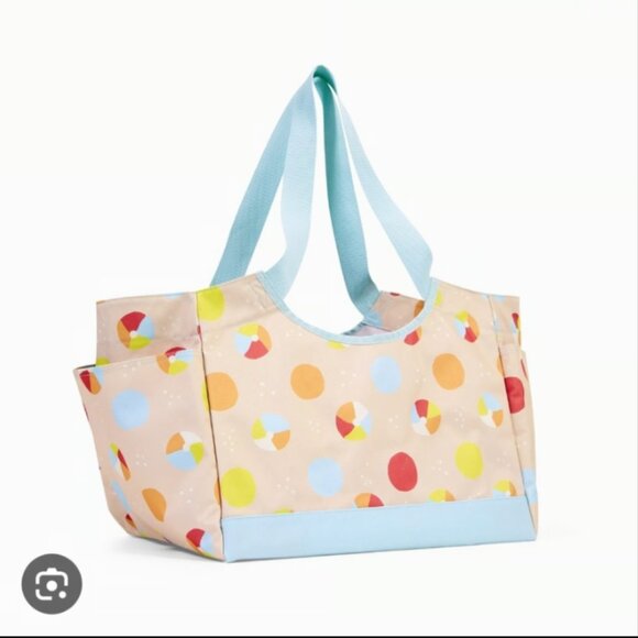 Thirty-One Pickup & Go Tote - Beach Ball Bliss - Picture 1 of 5